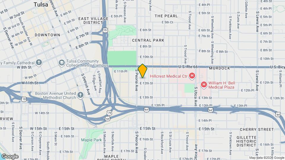 Quaker Square Apartments Mapa y Detalles de la Ubicación