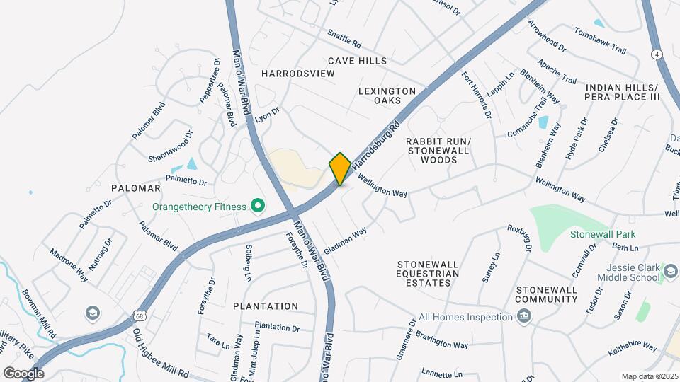2052 Blackhorse Ln Map and Location Details