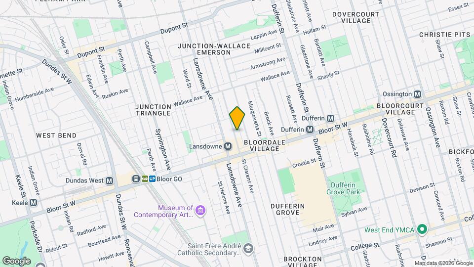 493 St Clarens Ave Map and Location Details