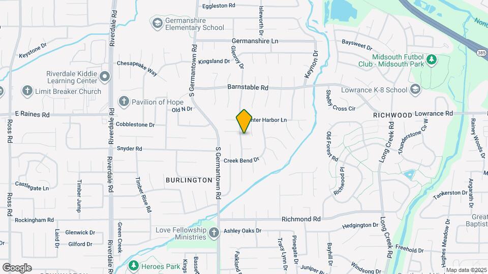 4220 Glenroy Dr Map and Location Details