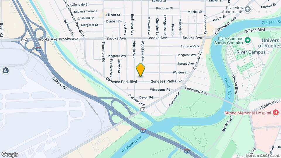 228-230-230 Genesee Park Blvd Map and Location Details
