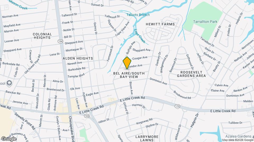 8047 Bison Ave Map and Location Details