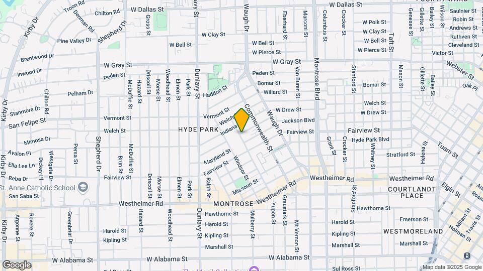 1535 Michigan St Map and Location Details
