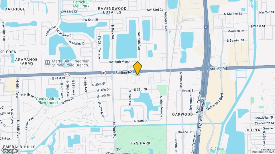 4260 N 31st Ter Map and Location Details