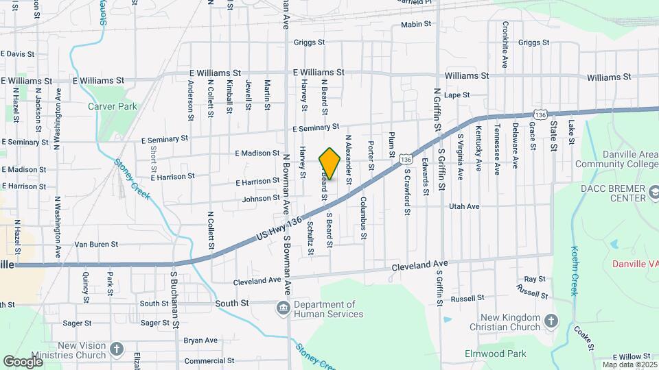 107 N Beard St, Unit 107 Beard St. Map and Location Details