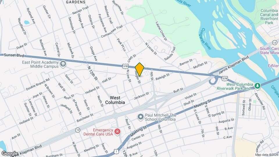 514 Jasper St Mapa y Detalles de la Ubicación