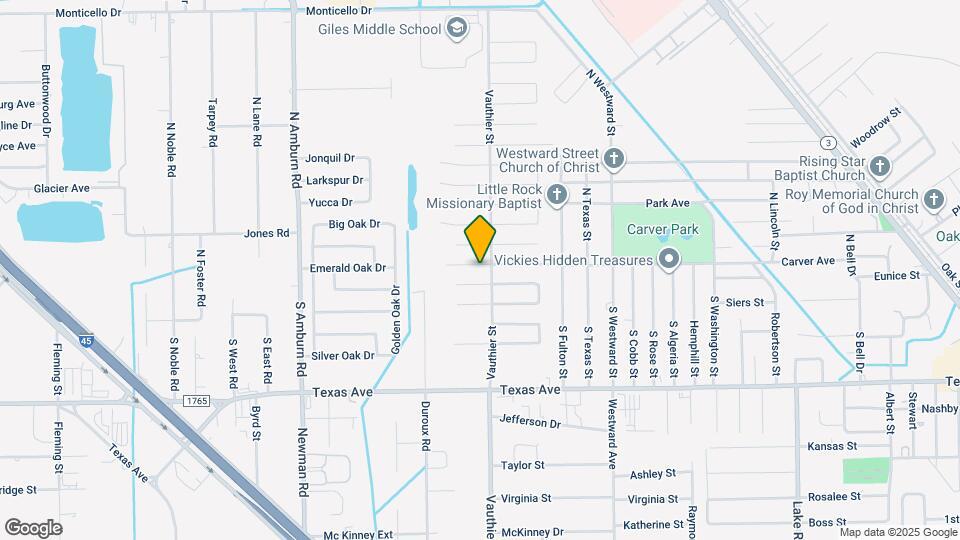 7405 Carver Ave Map and Location Details