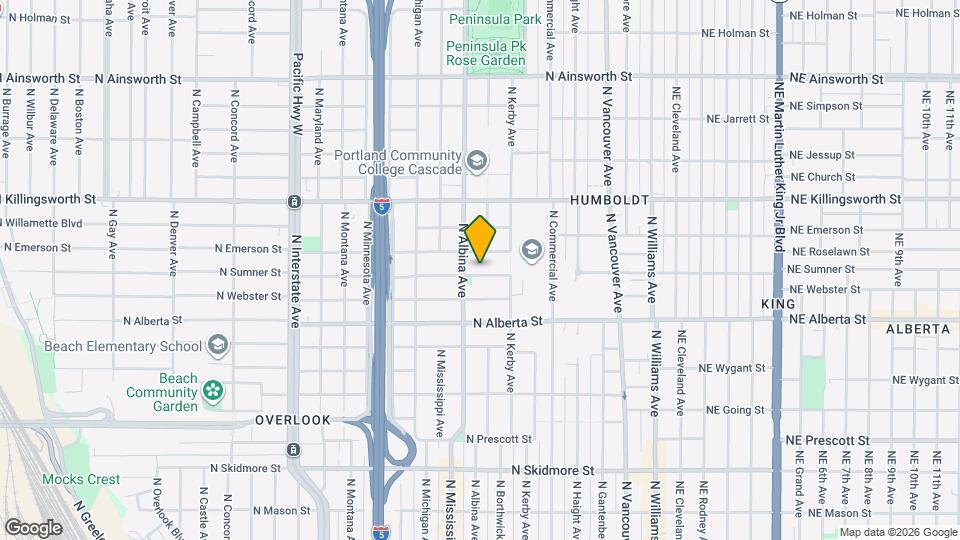 705-707-707 N Sumner St Map and Location Details