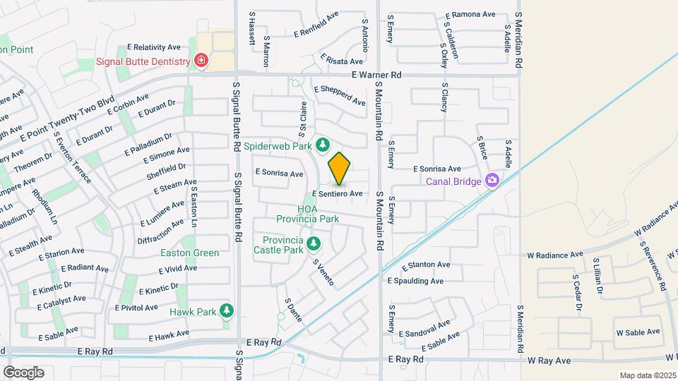 11058 E Sentiero Ave Mapa y Detalles de la Ubicación