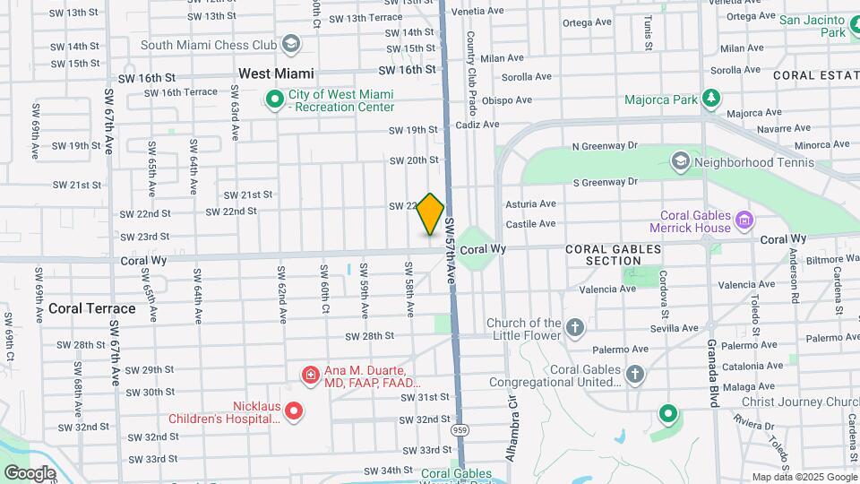 2324 SW 57th Ct Map and Location Details