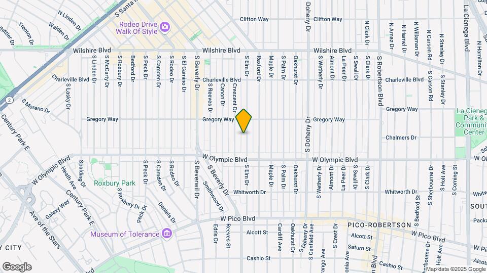 333 S Elm Dr Mapa y Detalles de la Ubicación