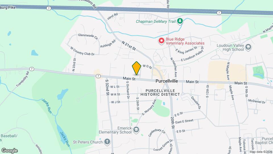 311 W Main St Map and Location Details