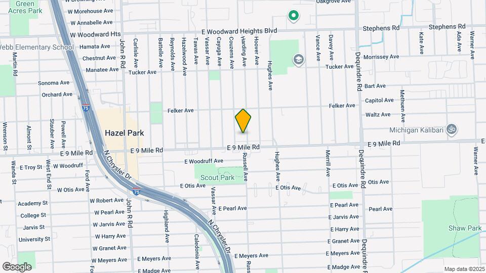 23045 Harding Ave Map and Location Details