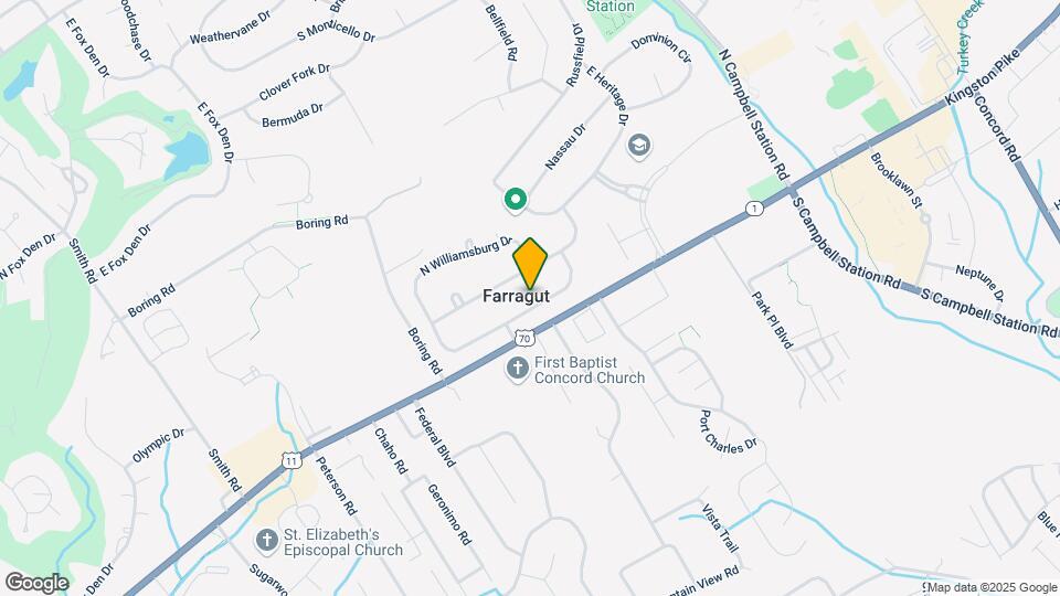 11629 S Williamsburg Dr Map and Location Details
