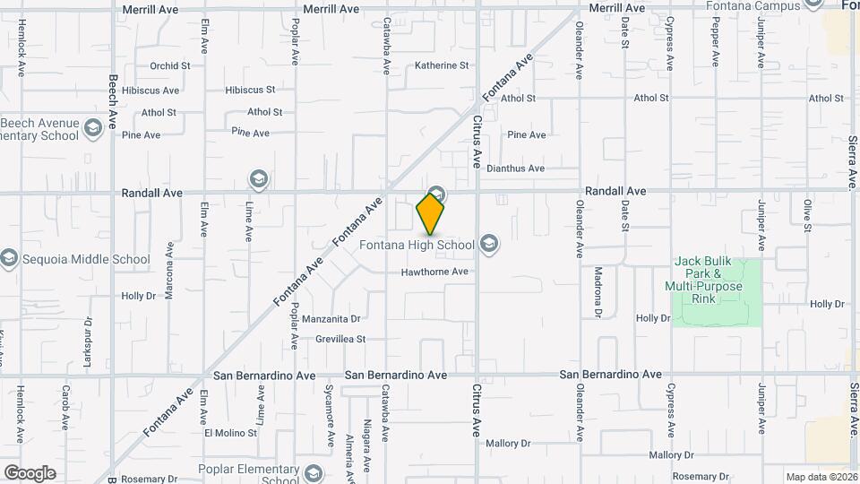 15994 Sequoia Ave, Unit 4F Map and Location Details