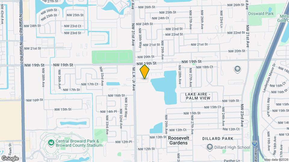 3021 NW 17th St Map and Location Details