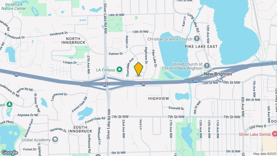 2050 Pike Lake Dr Map and Location Details