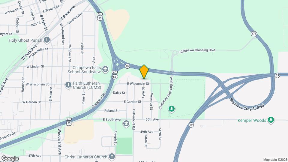 704 E Wisconsin St Mapa y Detalles de la Ubicación