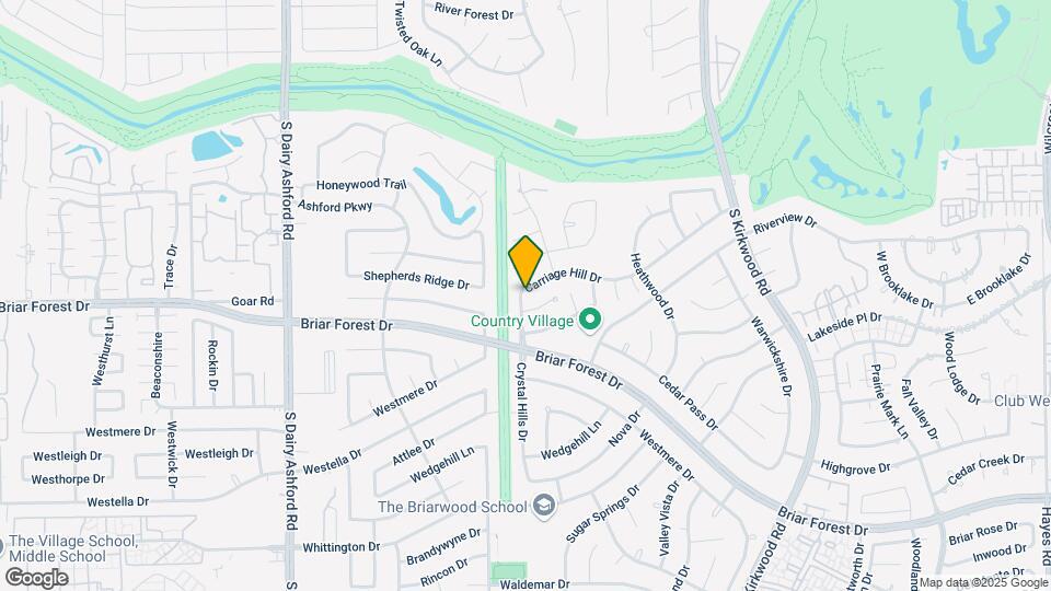 12231 Carriage Hill Dr Map and Location Details