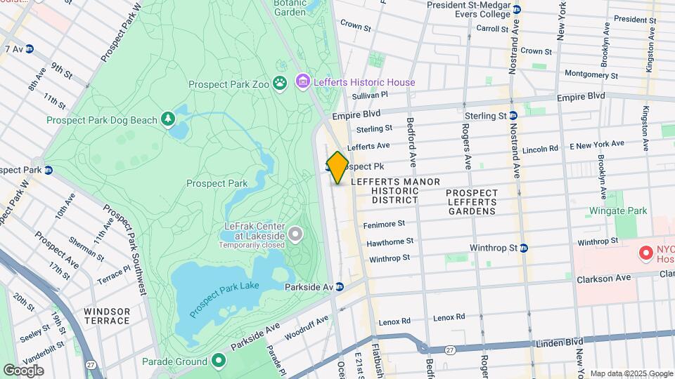 2100 Beekman Pl Mapa y Detalles de la Ubicación