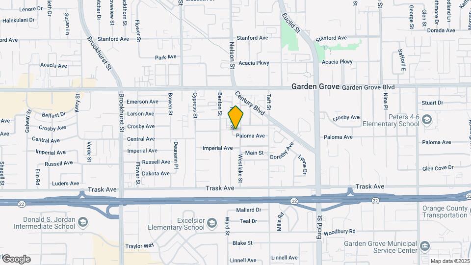 10571 Paloma Ave Map and Location Details