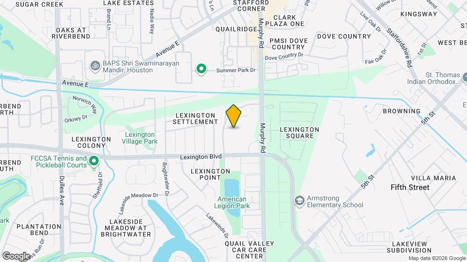 3939 Lexington Manor Ct Map and Location Details