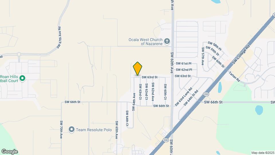 6372 SW 63rd St Map and Location Details