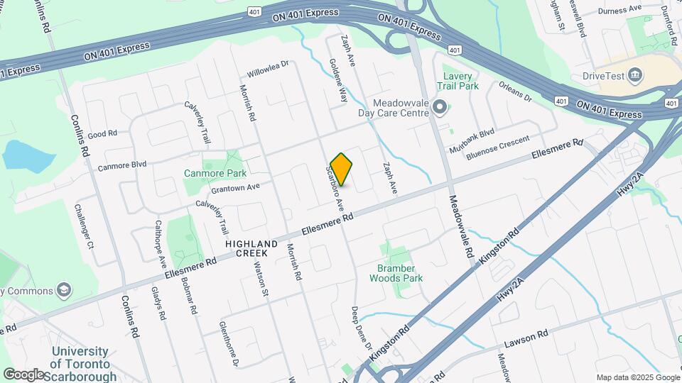 21 Scarboro Ave Map and Location Details