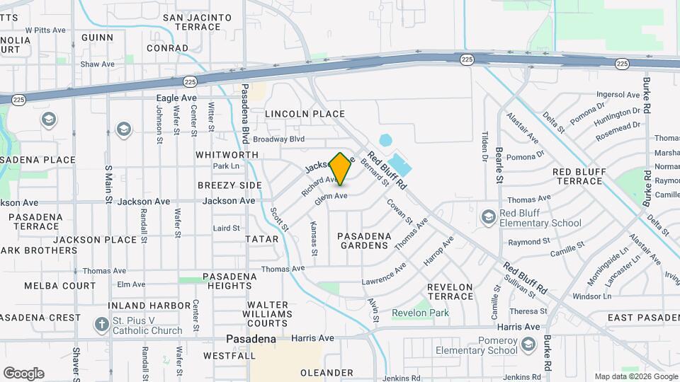 1309 Glenn Ave Map and Location Details