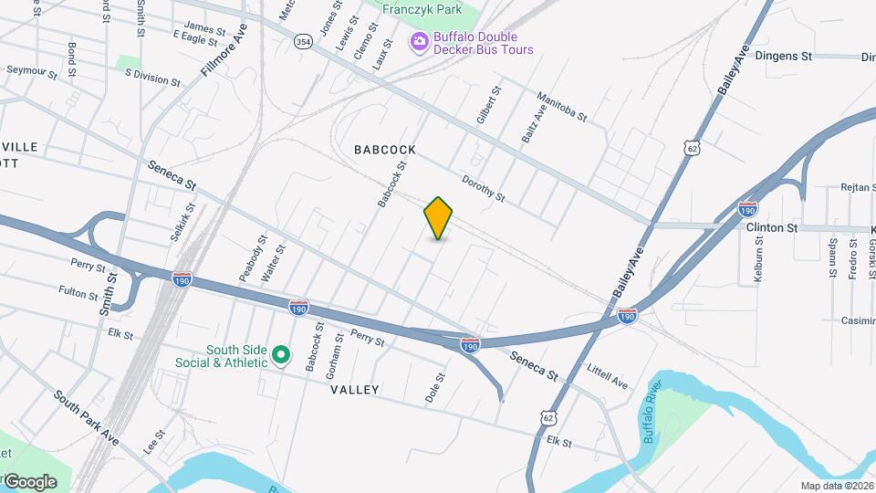 136 Milton St, Unit Upper Mapa y Detalles de la Ubicación