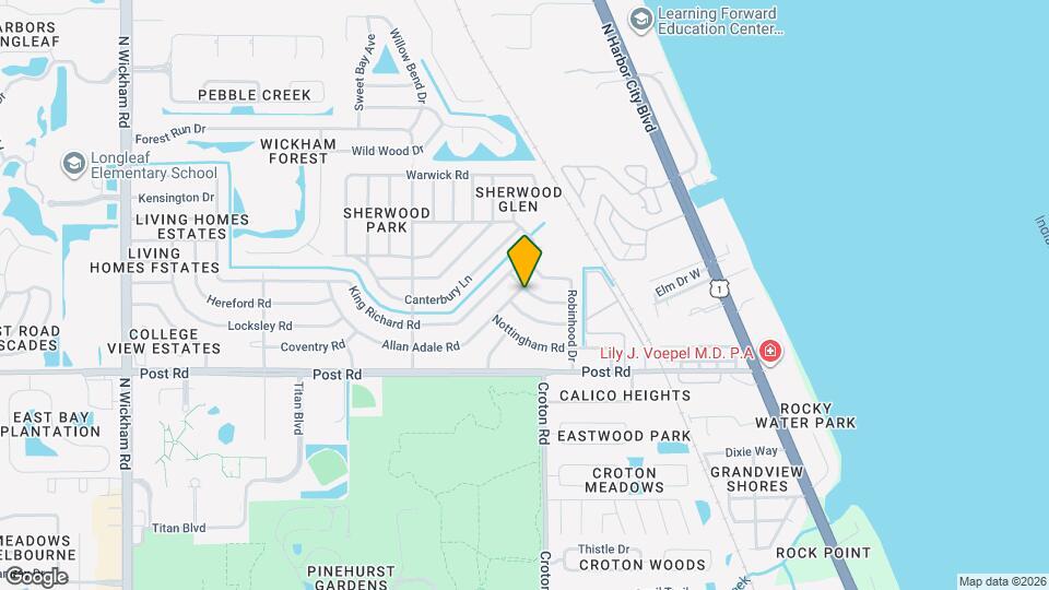 2107 Little John Rd Map and Location Details