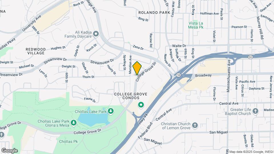 6540 College Grove Dr Map and Location Details