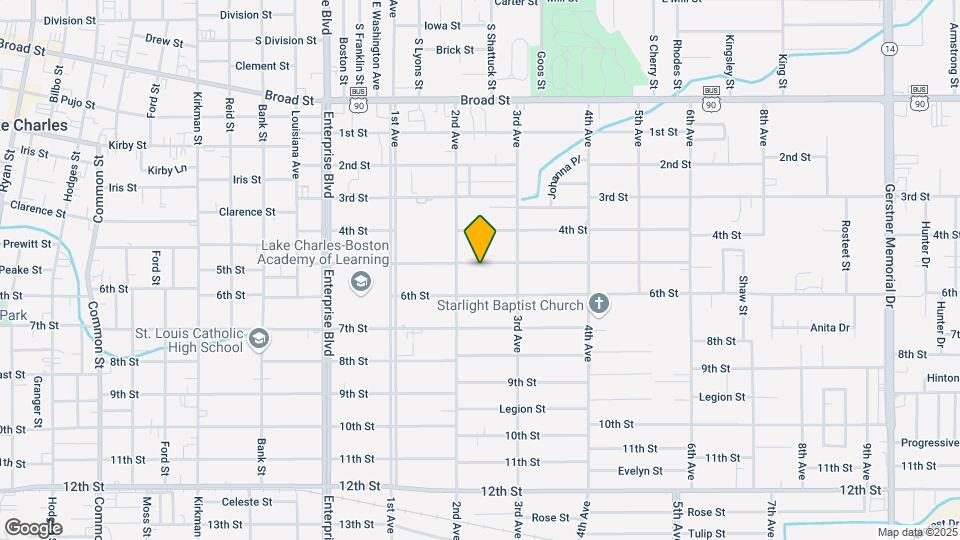 1620 5th St Map and Location Details