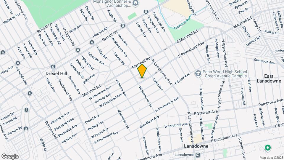 63 W Plumstead Ave Map and Location Details