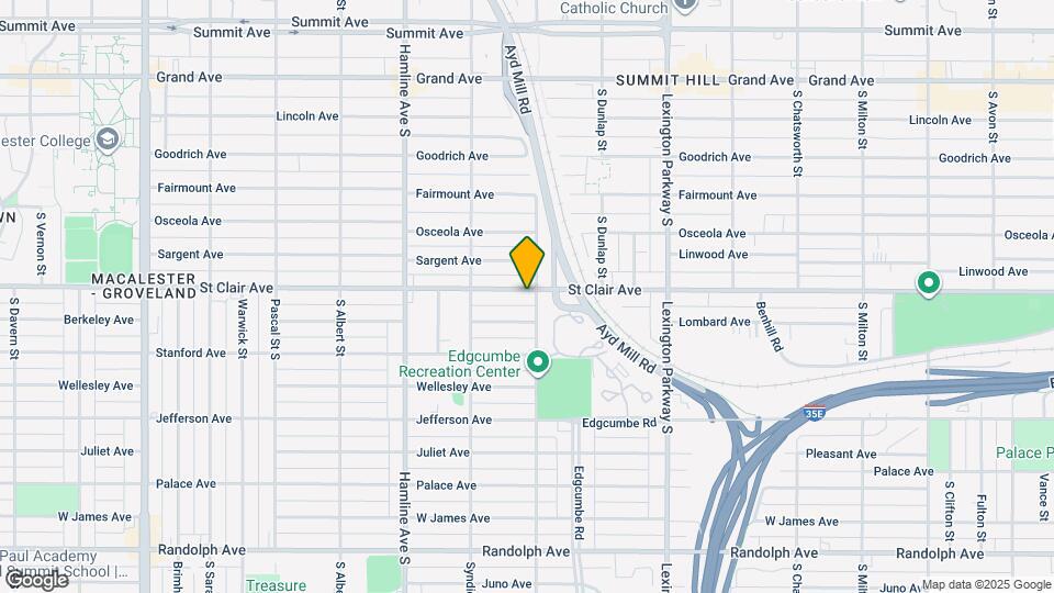 1226 St Clair Ave Mapa y Detalles de la Ubicación