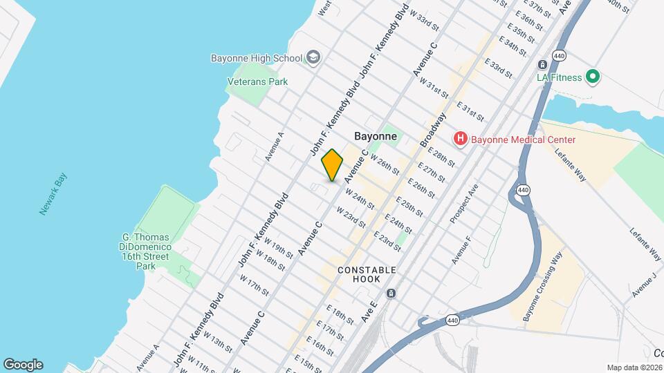 68 W 24th St, Unit 4 Map and Location Details