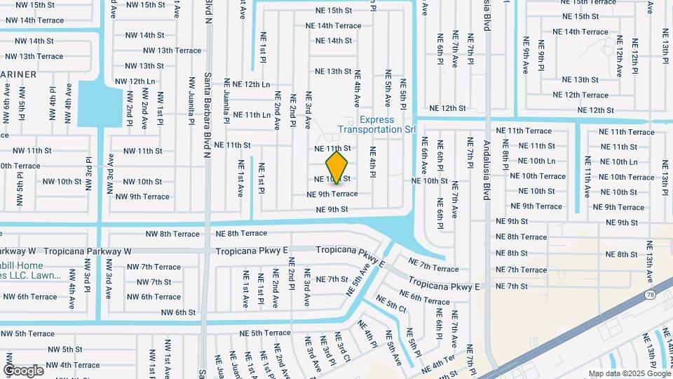 327 NE 9th Terrace Map and Location Details