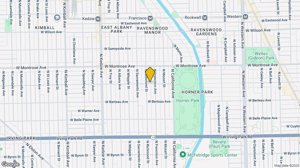2920 W Cullom Ave Map and Location Details
