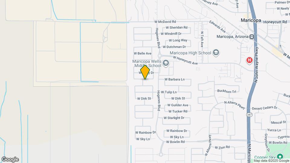 46059 W Barbara Ln Map and Location Details