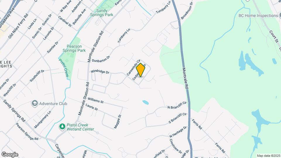 1309 Carowinds Cir Map and Location Details