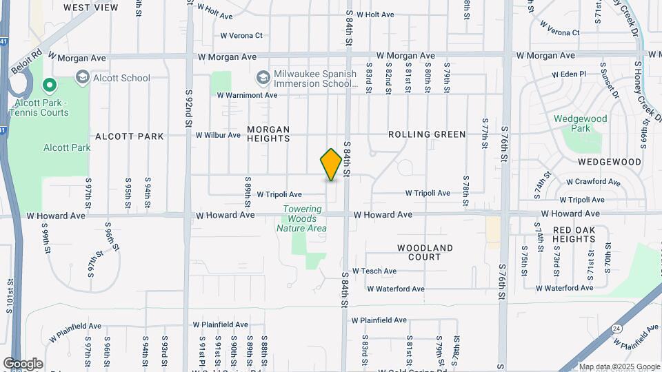3820 S 85th St Map and Location Details