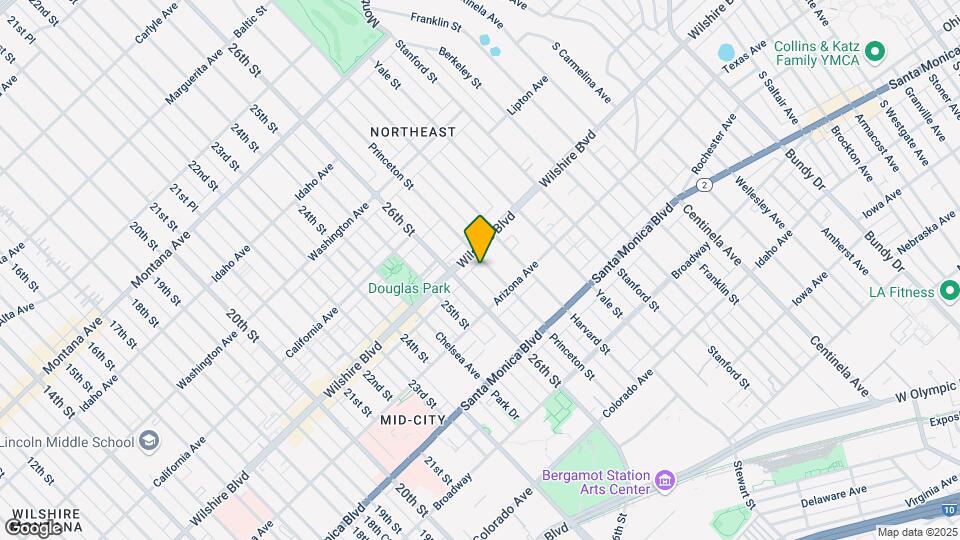 1222 Princeton St Map and Location Details