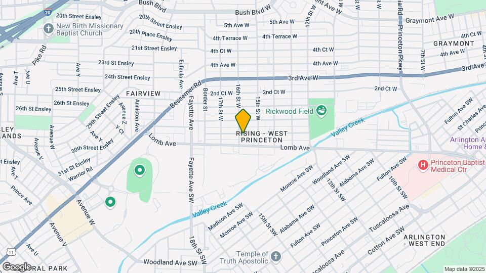 1529 1st Ave W Map and Location Details