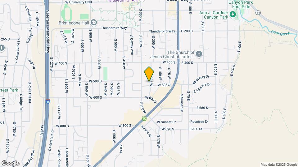 526 S 225 W Map and Location Details