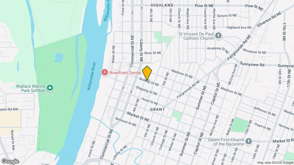 436 Norway St NE Map and Location Details