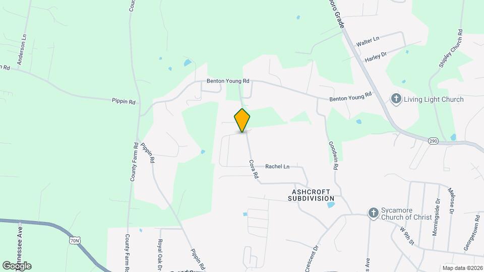 550 Cora Rd Map and Location Details