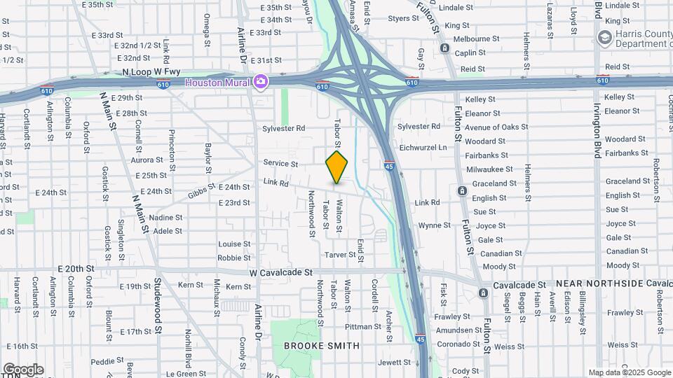 1704 Tabor St Map and Location Details