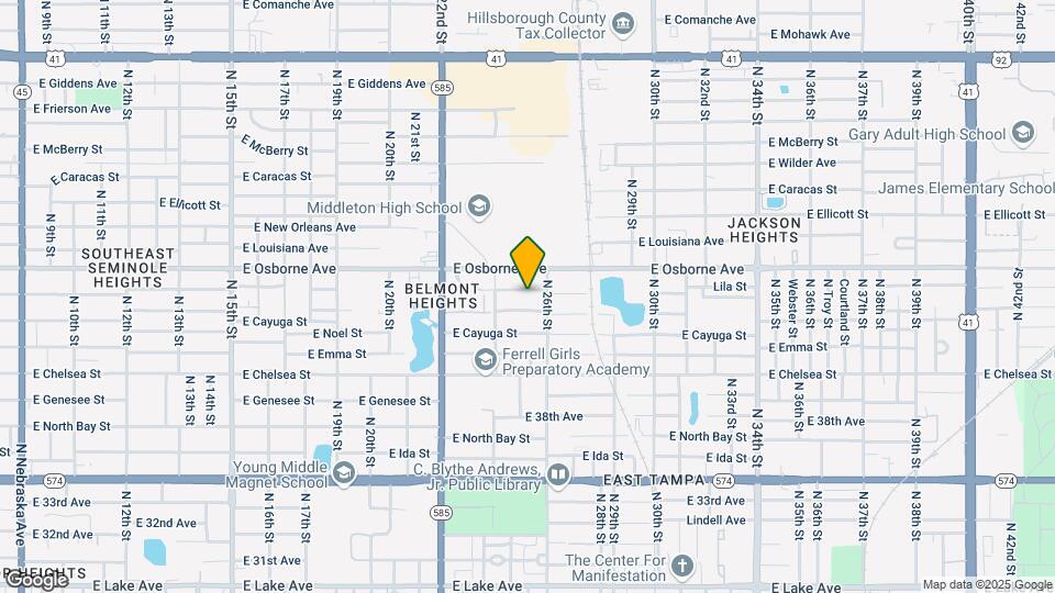 2503 E Curtis St Map and Location Details