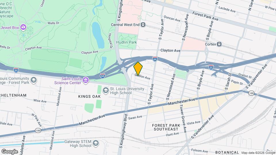 4560 Gibson Ave Map and Location Details