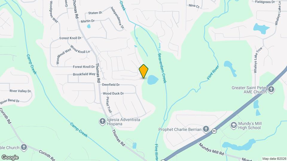 9602 Sleepy Hollow Ln Map and Location Details